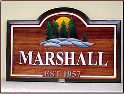 Marshall Sign